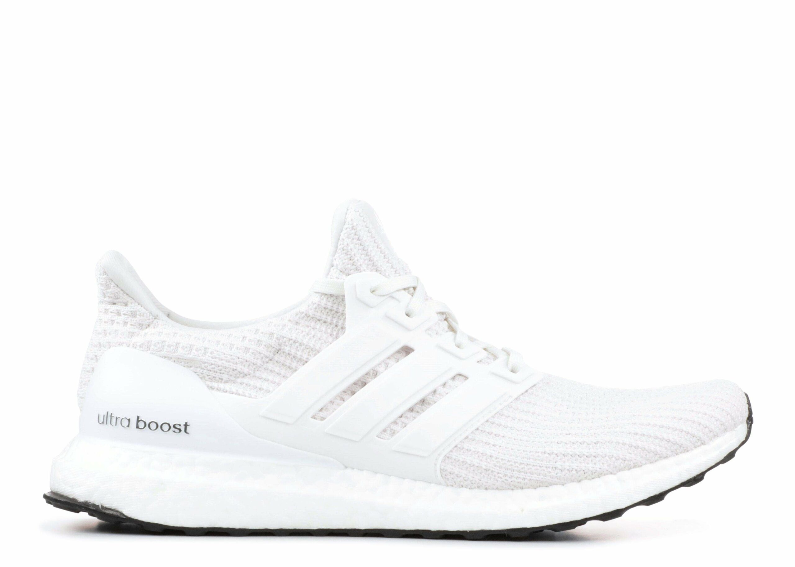 adidas UltraBoost 4.0 'Triple White' Casual Sport Sneaker