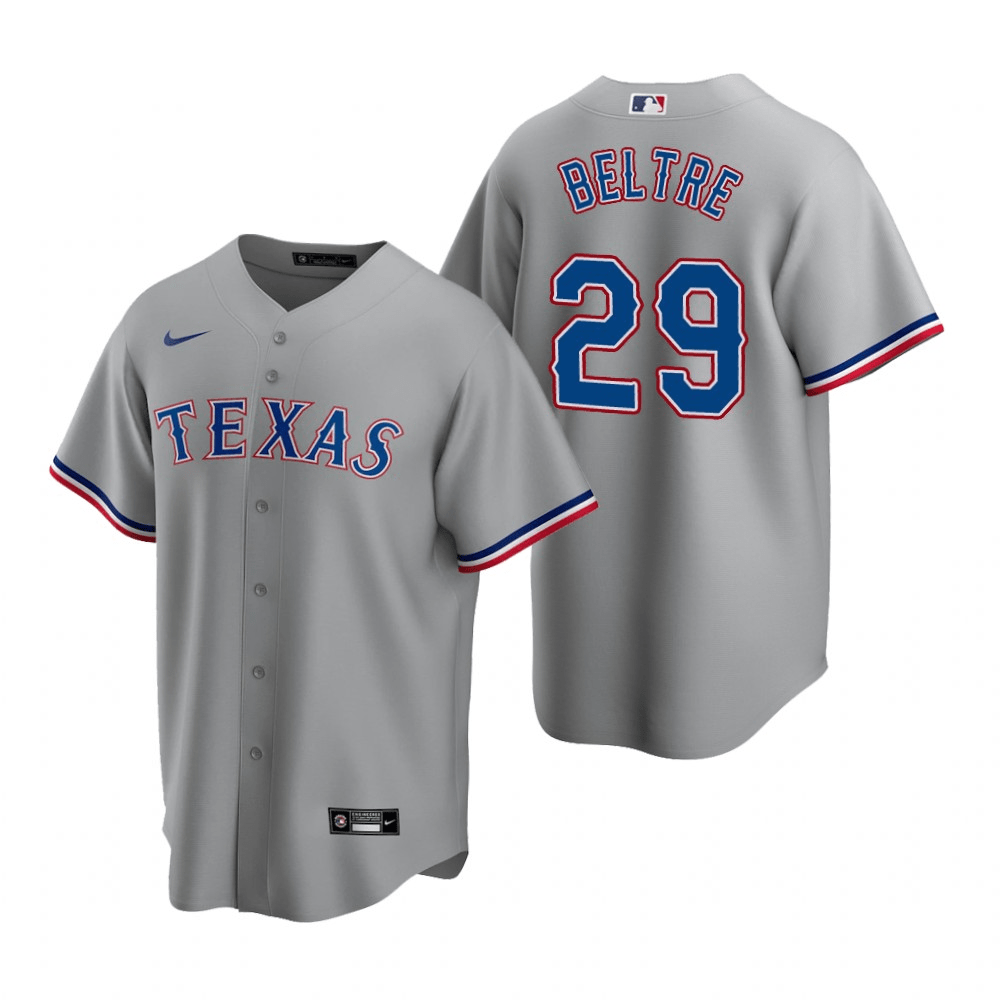 Adrian Beltre Texas Rangers Road Gray Baseball Player Jersey