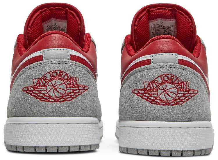 Air Jordan 1 Low SE Light Smoke Grey Gym Red DC6991-016  