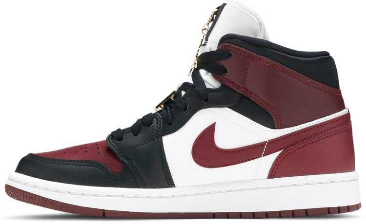 Air Jordan 1 Mid SE Gold Pendants CZ4385-016  