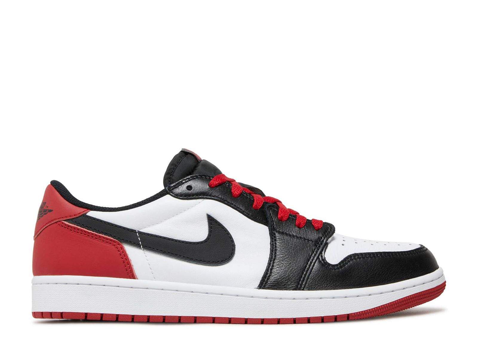 Air Jordan 1 Retro Low OG Black Toe Classic Kicks