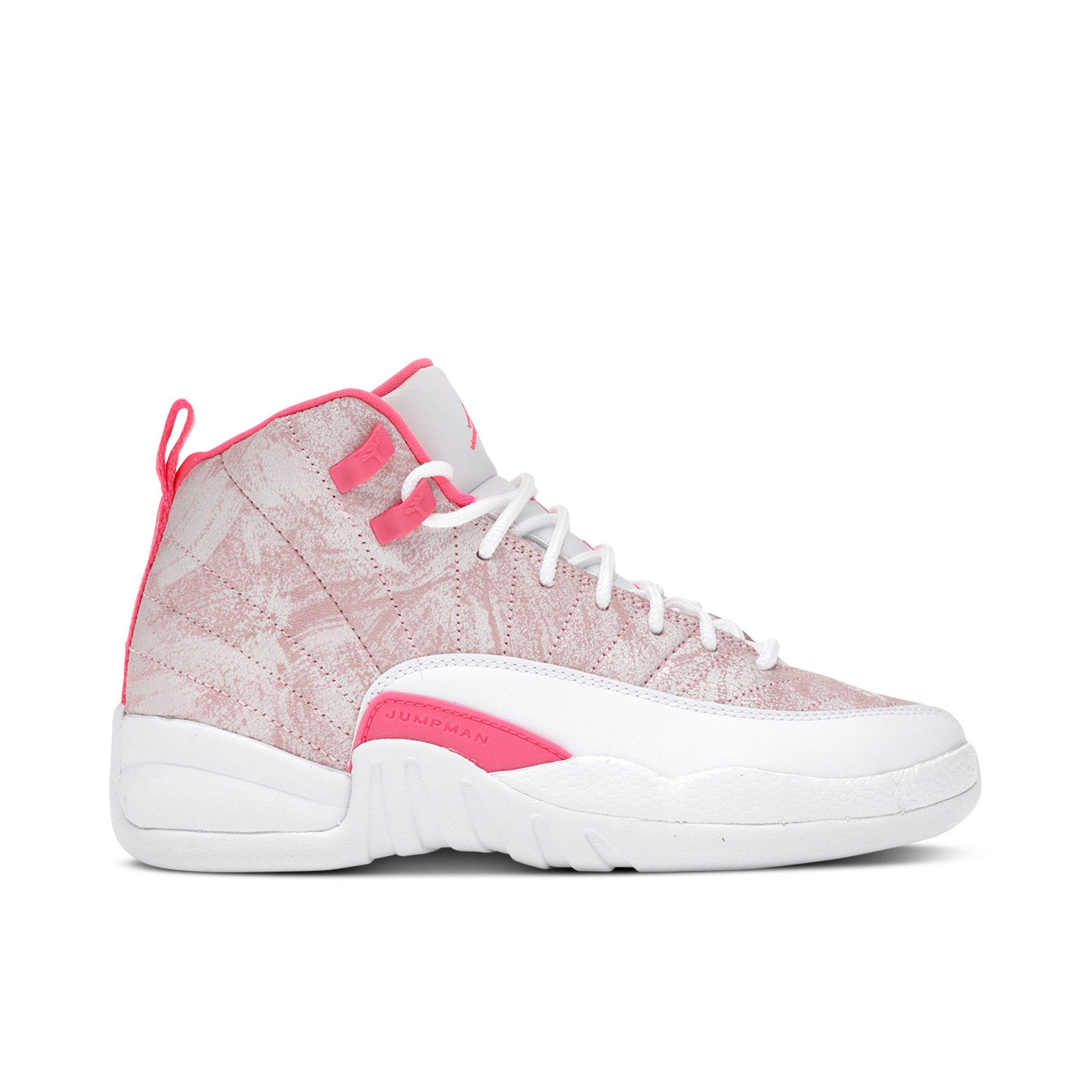 Air Jordan 12 Retro Arctic Pink GS 510815-101  