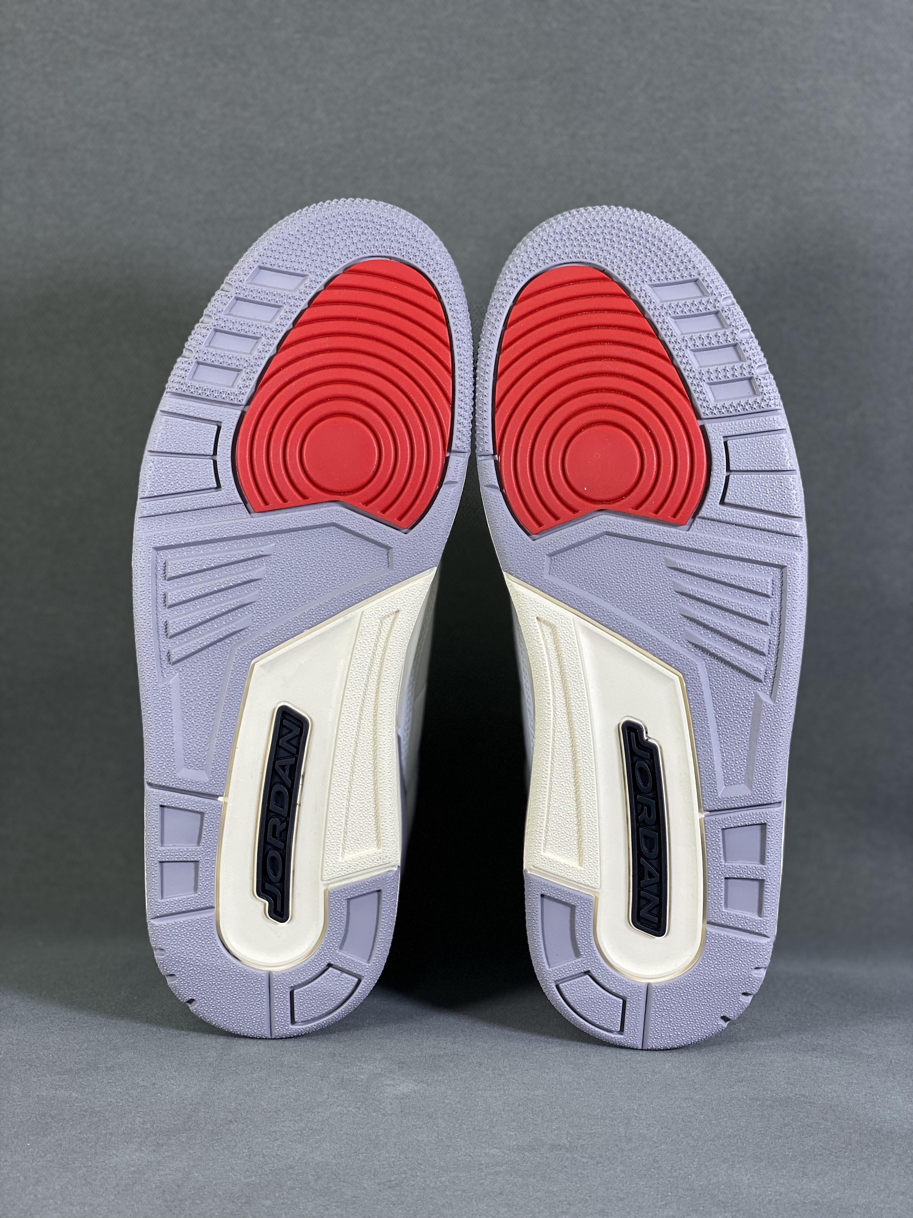 Air Jordan 3 Retro AJ3 series white gray crackle pattern Item number: CT8532-106 Size: 36-46 (with half size) using simple color matching, simple and casual. Jordan brand logo on the shoe body, meticulous workmanship, 9
