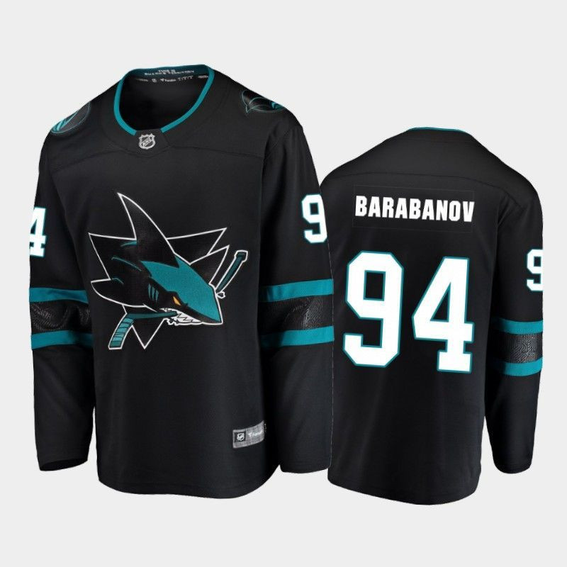Alexander Barabanov San Jose Sharks 2021 Player Swingman Jersey