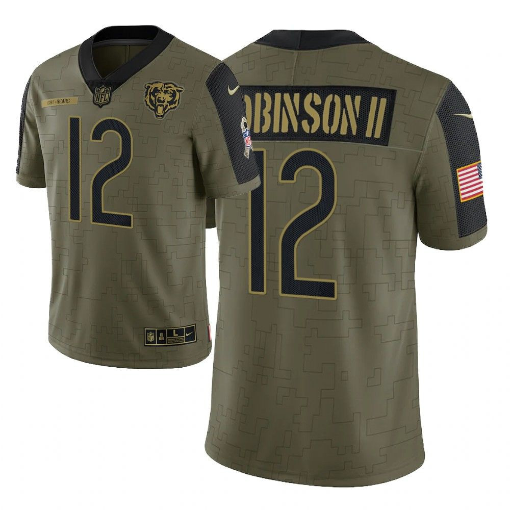 Allen Robinson II Chicago Bears 2021 Salute To Service Limited Jersey