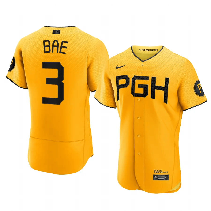 Andrew McCutchen Pittsburgh Pirates Gold 2023 City Connect Jersey