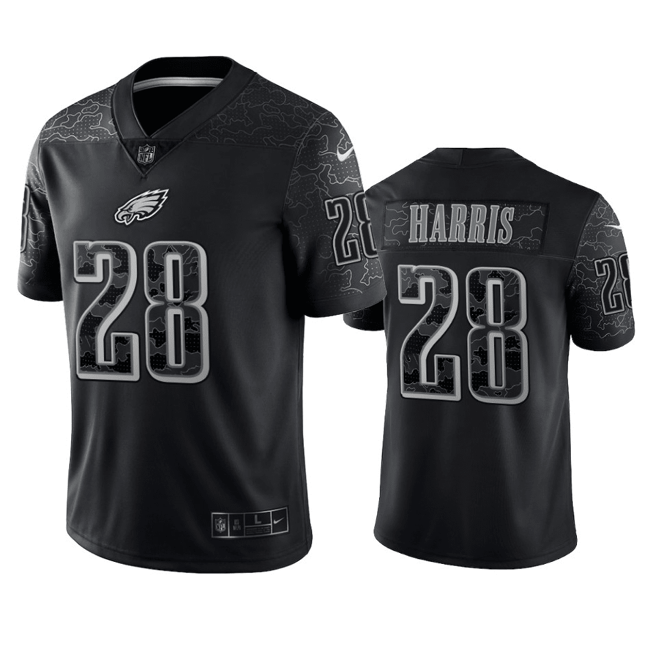 Anthony Harris Philadelphia Eagles RFLCTV Black Limited Jersey