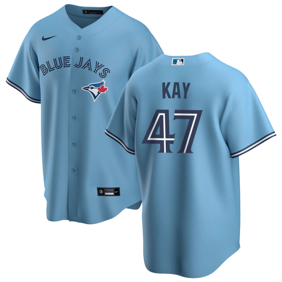Anthony Kay Toronto Blue Jays Alternate Blue Baseball Player Jersey