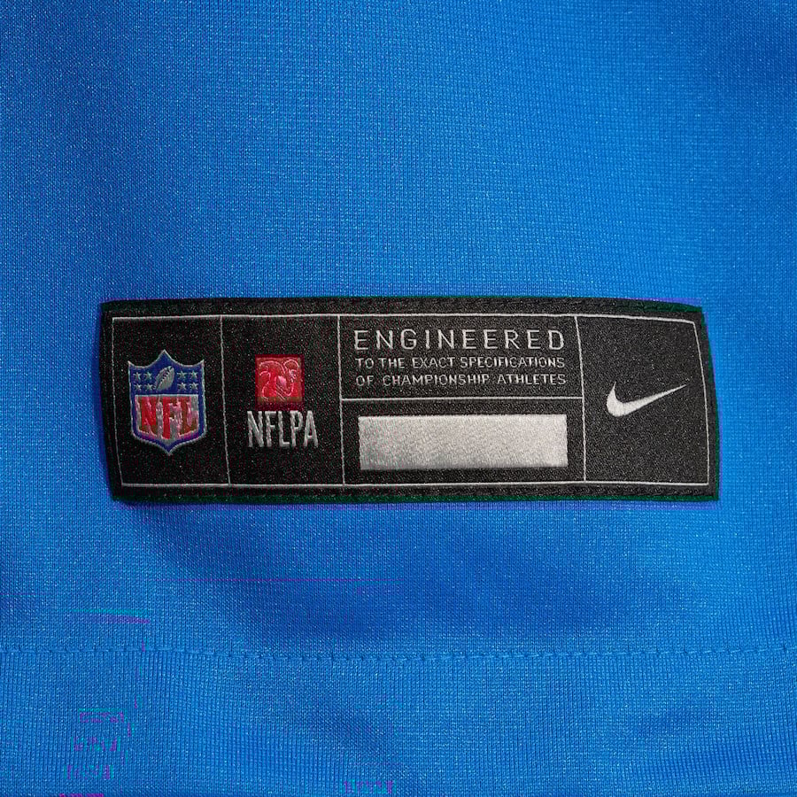 Ben Niemann #51 Detroit Lions Super Bowl LIX Jersey - Men's - Blue
