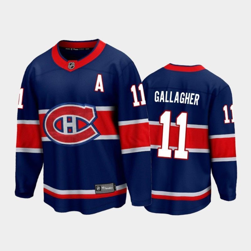 Brendan Gallagher Montreal Canadiens 2021 Reverse Retro Player Swingman Jersey