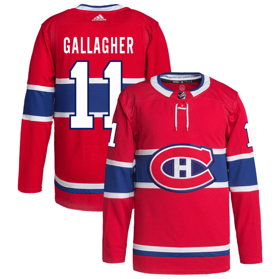 Brendan Gallagher Montreal Canadiens Home Red Player Swingman Jersey