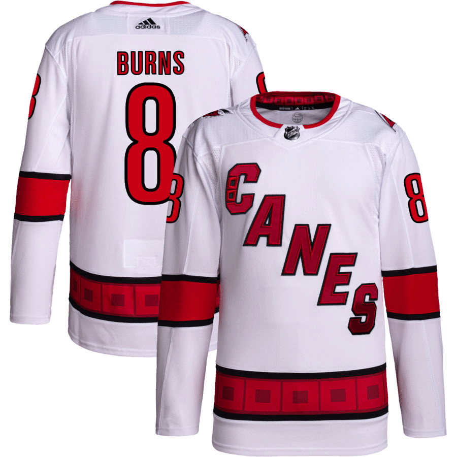 Brent Burns Carolina Hurricanes Away White Player Swingman Jersey