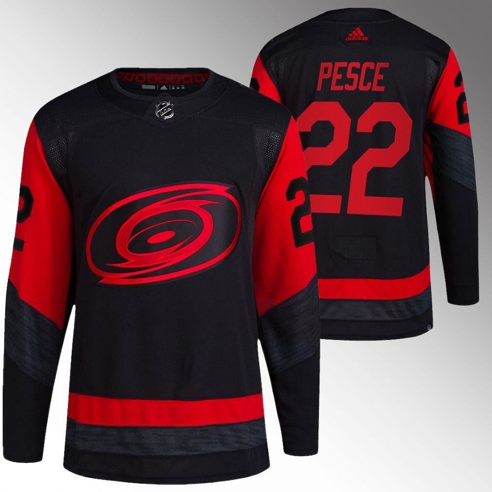 Brett Pesce Carolina Hurricanes 2023 Stadium Series Black Player Swingman Jersey