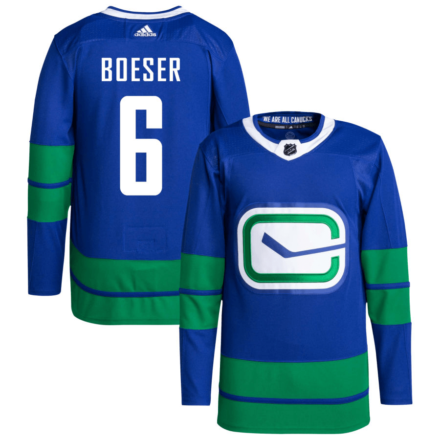 Brock Boeser Vancouver Canucks Alternate Royal Player Swingman Jersey