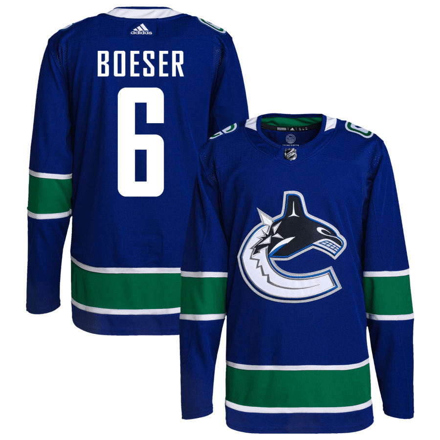 Brock Boeser Vancouver Canucks Royal Player Swingman Jersey