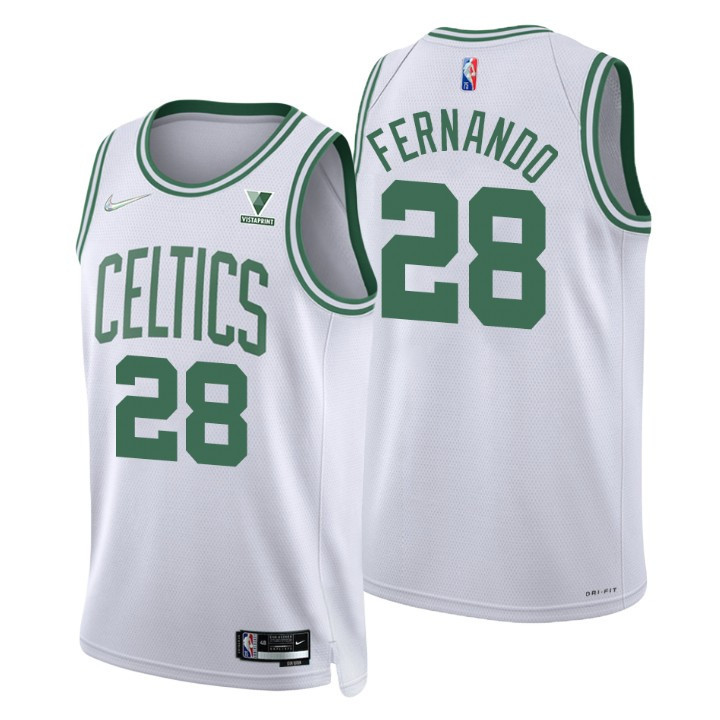 Bruno Fernando Boston Celtics 2021-22 Association White Swingman Jersey