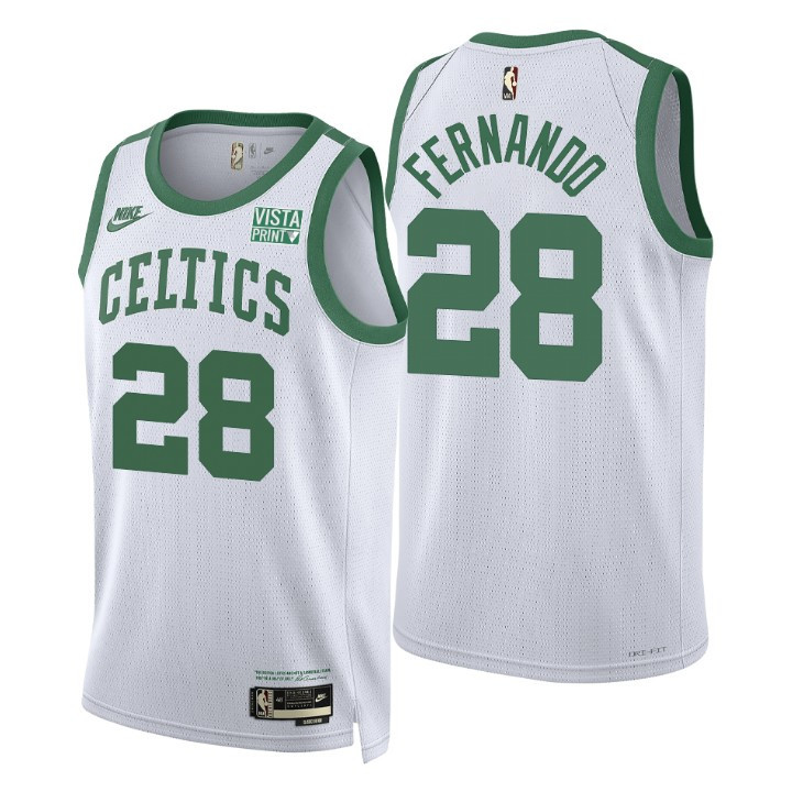 Bruno Fernando Boston Celtics 2021-22 Classic White Swingman Jersey