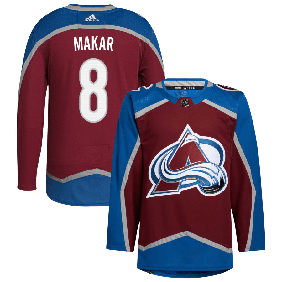 Cale Makar Colorado Avalanche Home Burgundy Player Swingman Jersey
