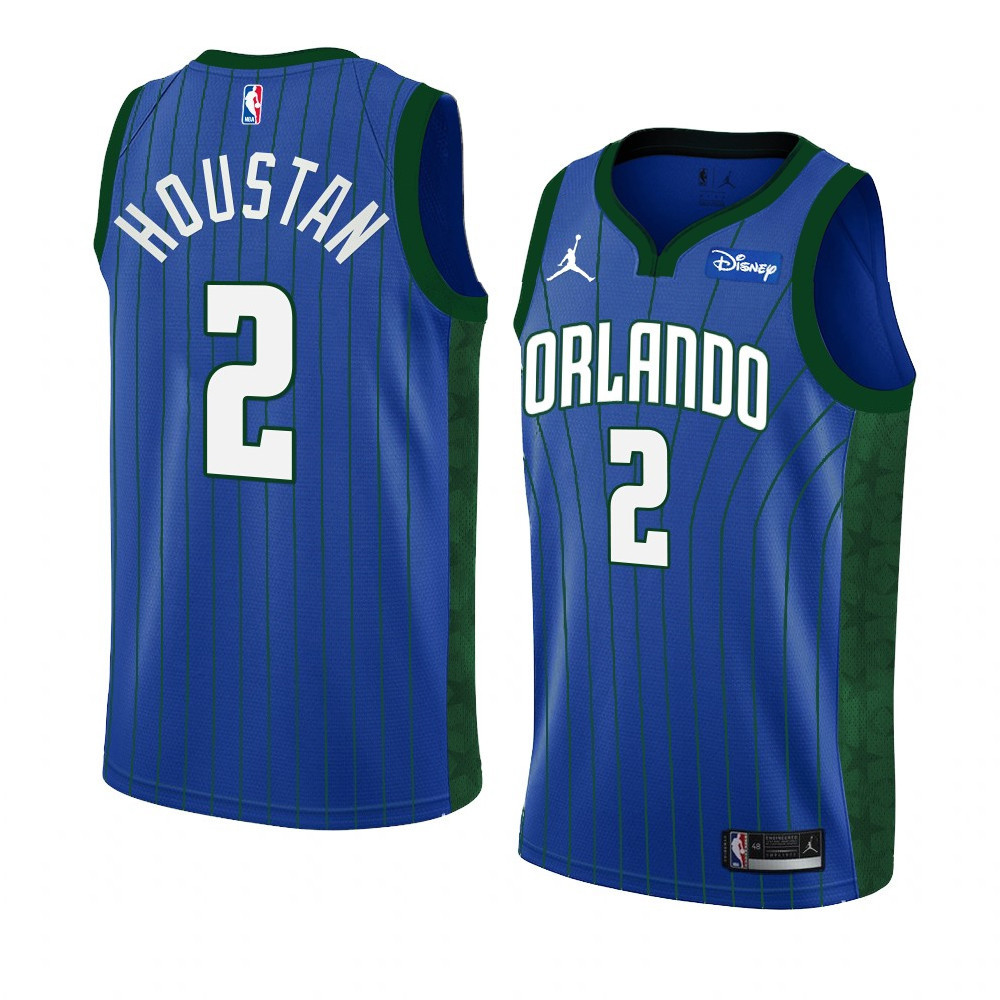 Caleb Houstan Orlando Magic 2022-23 Statement Edition Blue Swingman Jersey