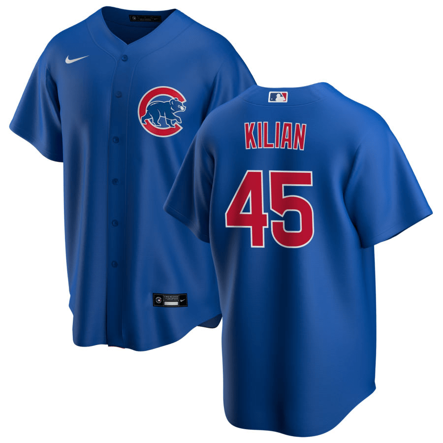 Caleb Kilian Chicago Cubs Alternate Royal Baseball Player Jersey