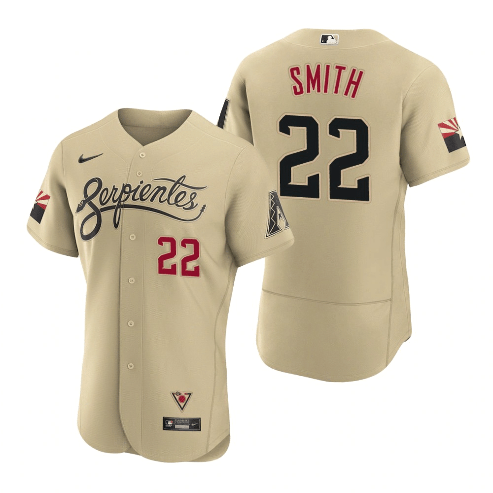 Caleb Smith Arizona Diamondbacks City Connect 2021 Baseball Player Jersey