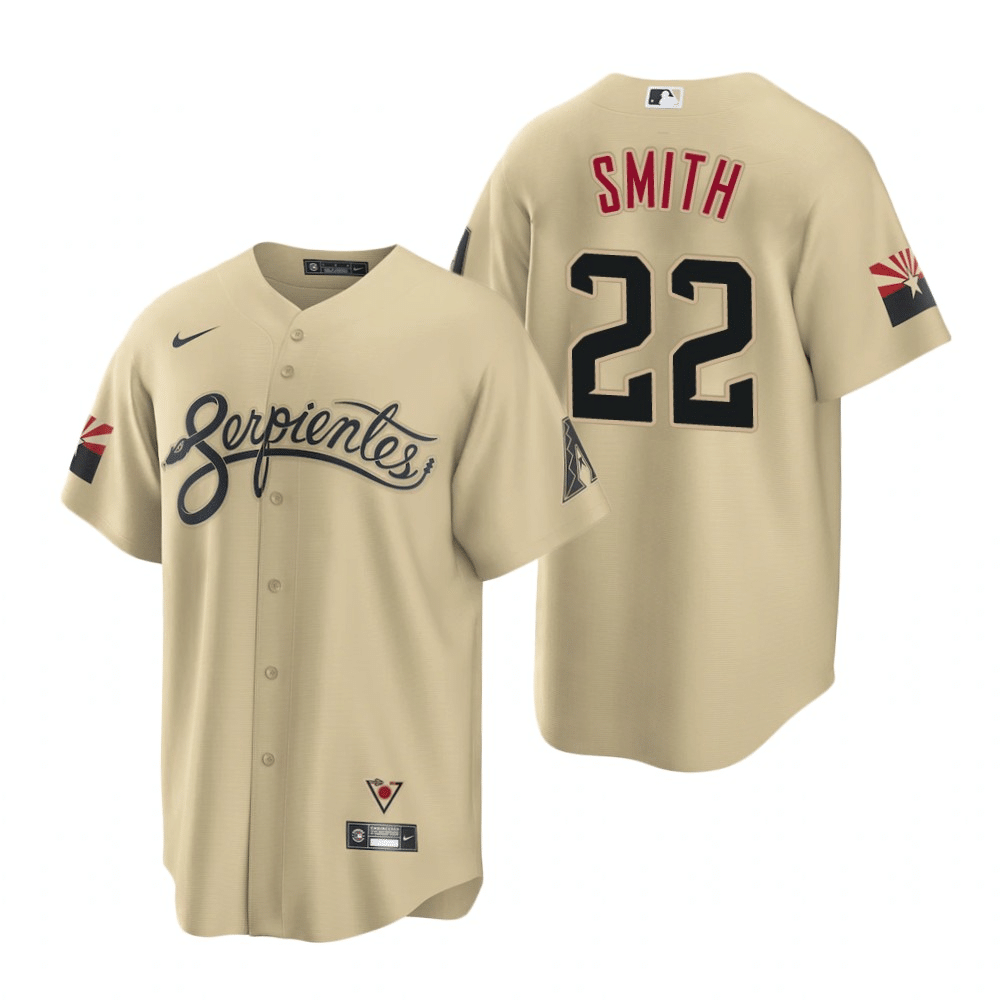 Caleb Smith Arizona Diamondbacks City Connect 2021 Baseball Player Jersey