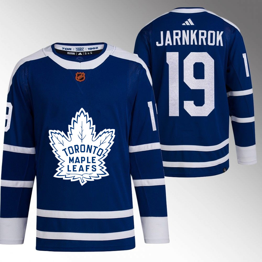 Calle Jarnkrok Toronto Maple Leafs 2022 Reverse Retro Blue Player Swingman Jersey