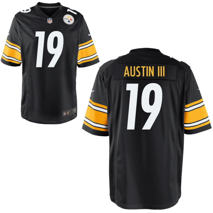 Calvin Austin III Pittsburgh Steelers Black Game Jersey