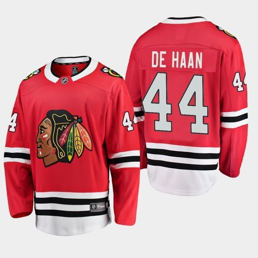 Calvin de Haan Chicago Blackhawks Red Player Swingman Jersey