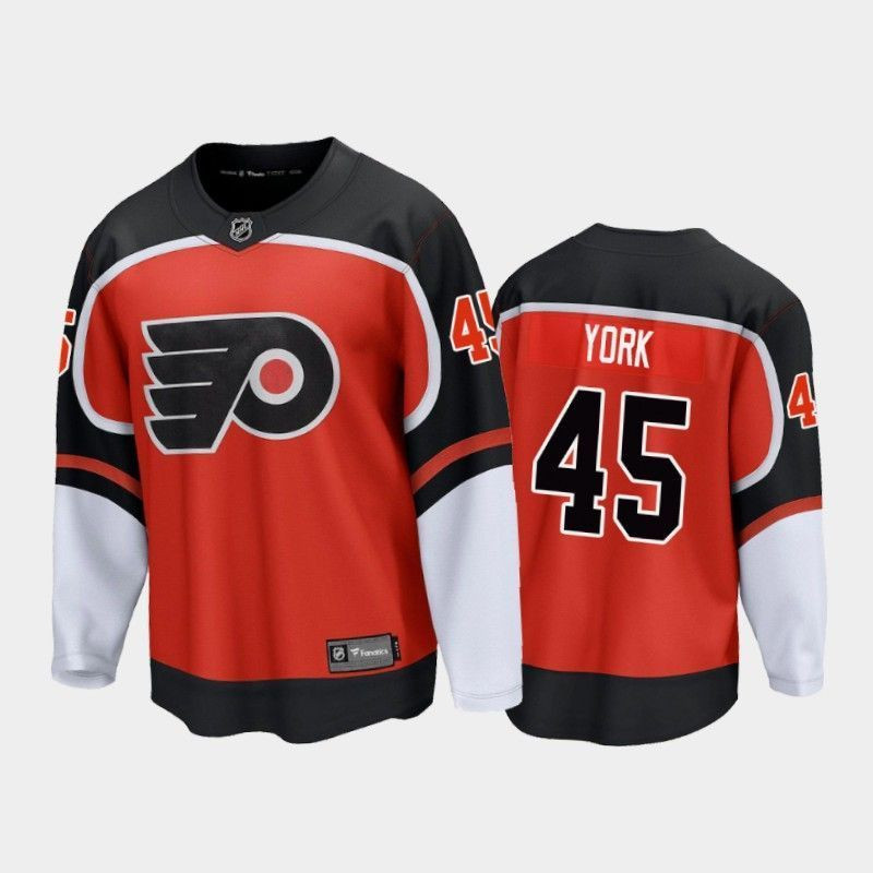 Cam York Philadelphia Flyers 2021 Reverse Retro Player Swingman Jersey