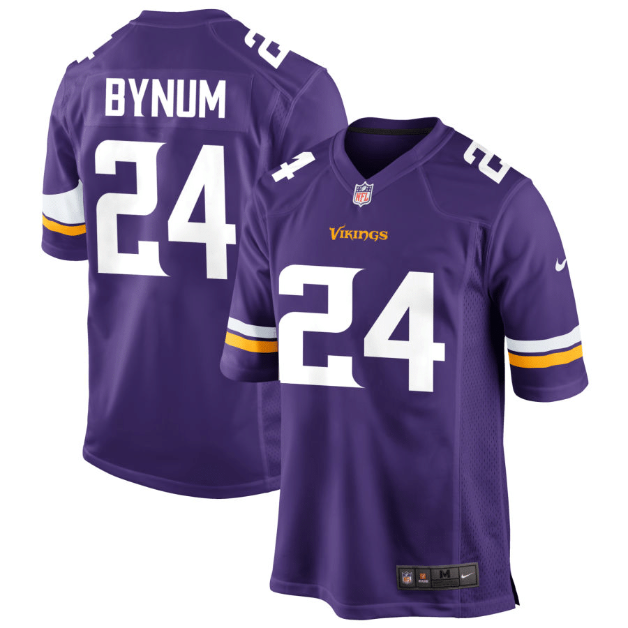 Camryn Bynum Minnesota Vikings Purple Game Jersey