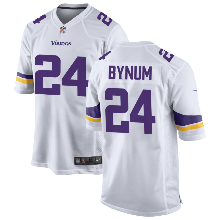 Camryn Bynum Minnesota Vikings White Game Jersey