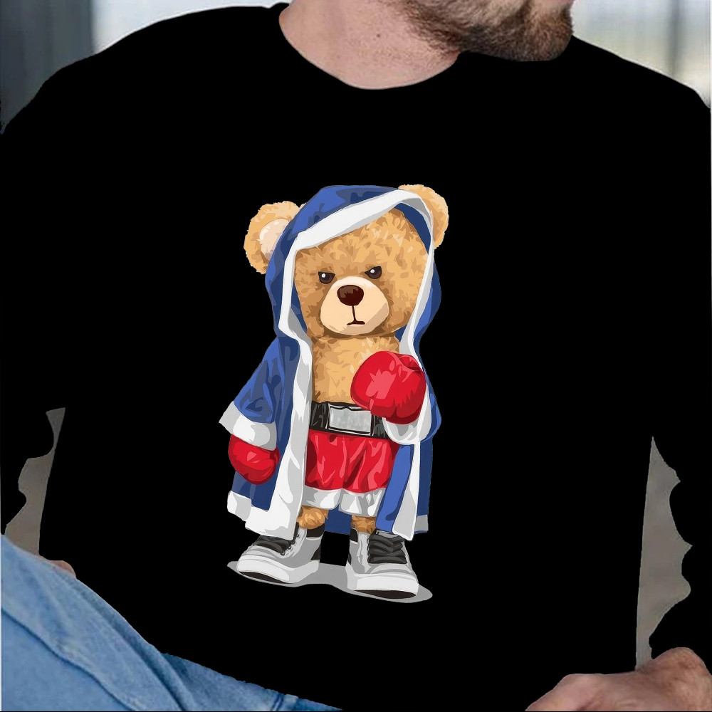 Canelo Teddy Bear Sweatshirt Boxing Lovers Canelo Merch Gifts For Fans