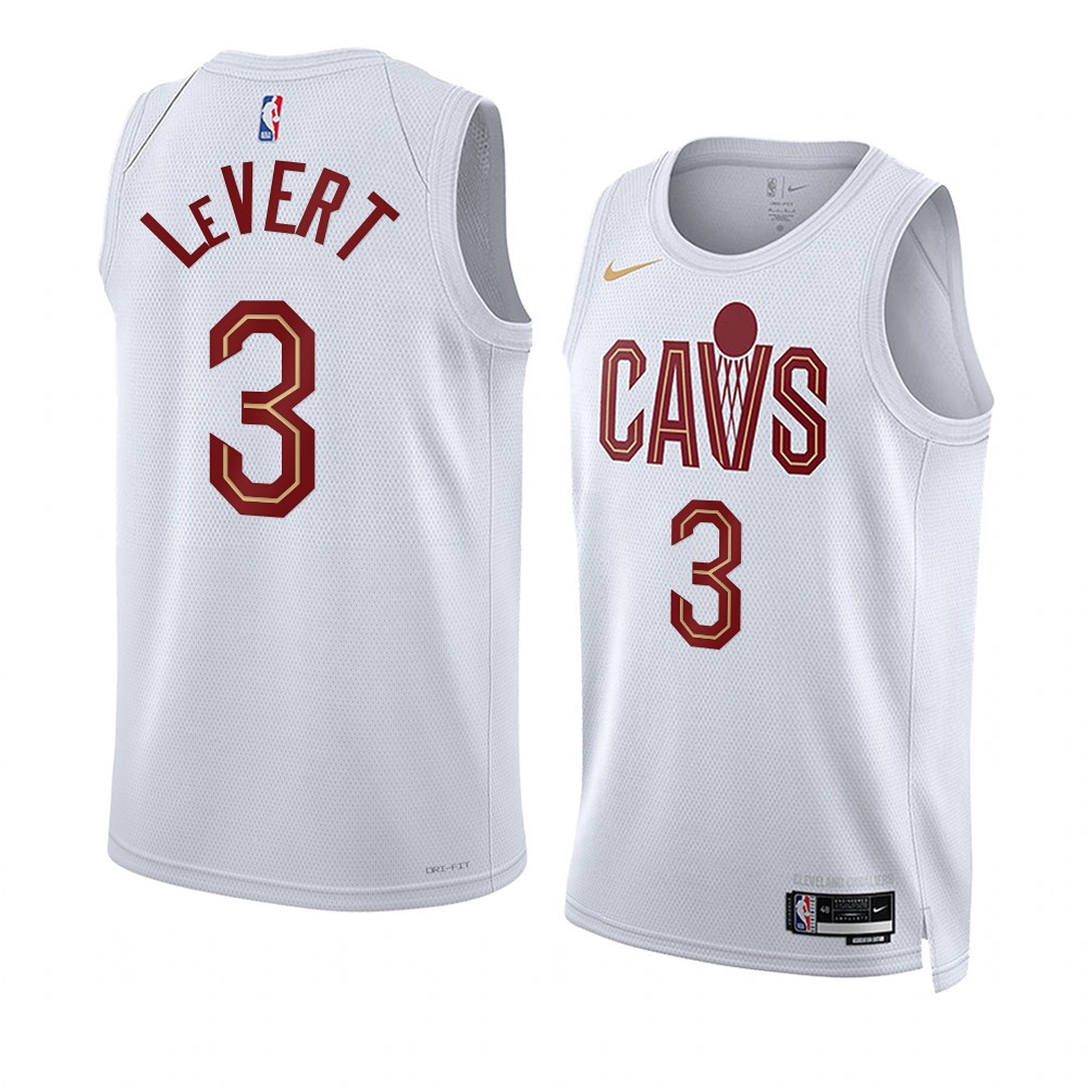 Caris LeVert Cleveland Cavaliers 2022-23 Association Edition White Swingman Jersey