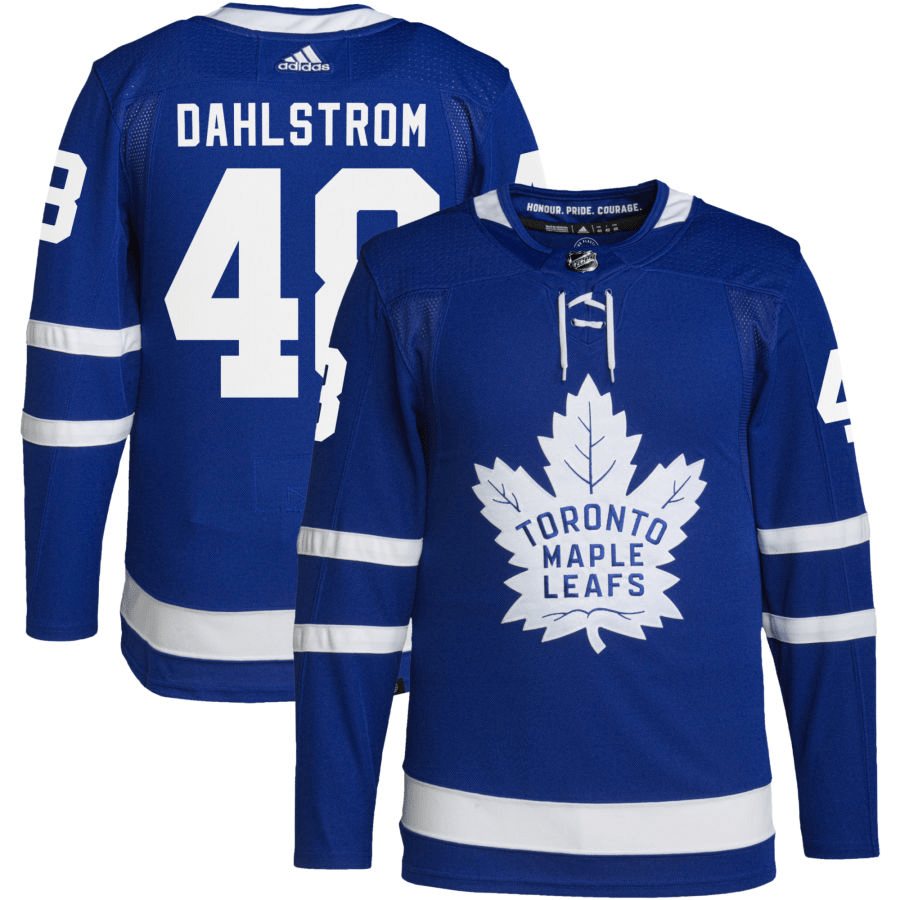 Carl Dahlstrom Toronto Maple Leafs Home Royal Player Swingman Jersey