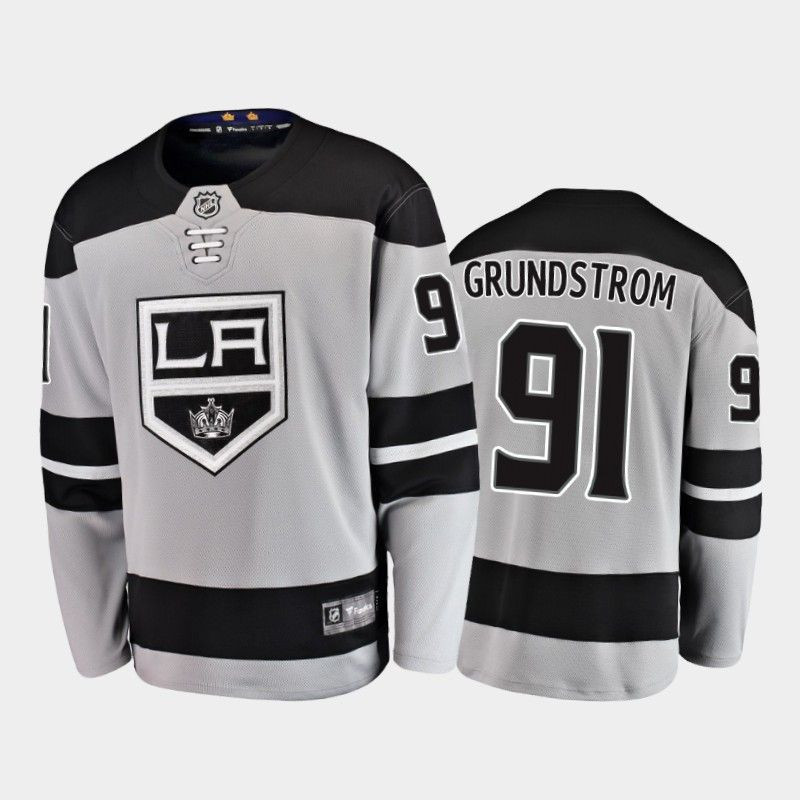 Carl Grundstrom Los Angeles Kings 2021 Player Swingman Jersey
