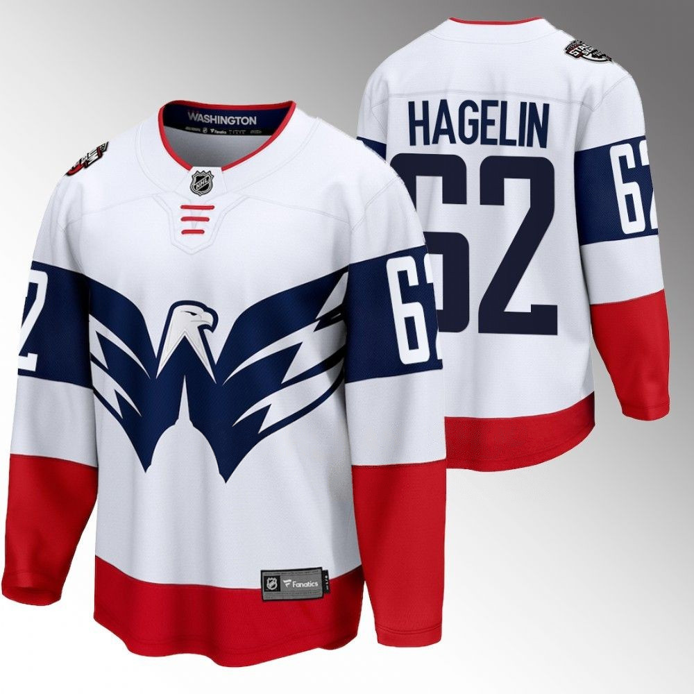 Carl Hagelin Washington Capitals 2023 Stadium Series White Player Swingman Jersey