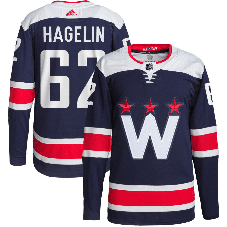Carl Hagelin Washington Capitals Alternate Navy Player Swingman Jersey