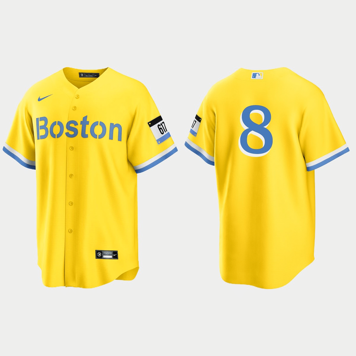 Carl Yastrzemski Boston Red Sox City Connect 2021 Baseball Player Jersey