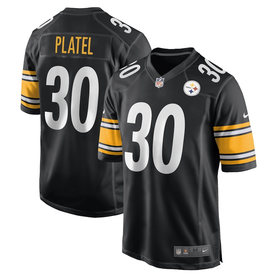 Carlins Platel Pickett Pittsburgh Player Game Black Jersey