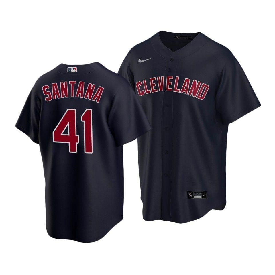 Carlos Santana Cleveland Indians 2020 Baseball Player Jersey