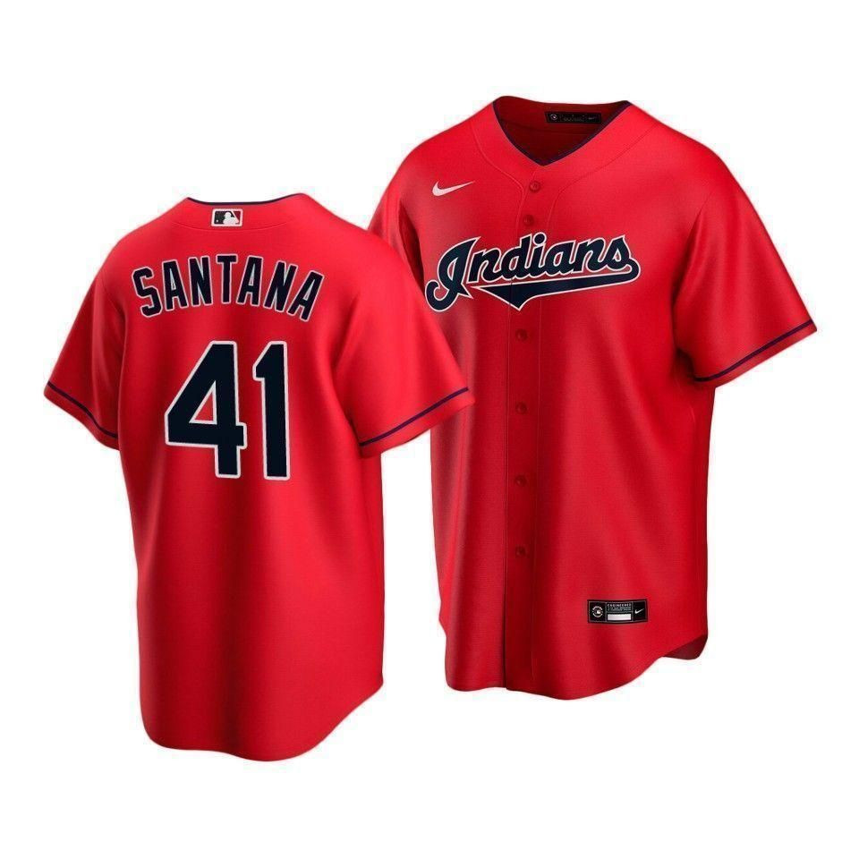 Carlos Santana Cleveland Indians 2020 Baseball Player Jersey