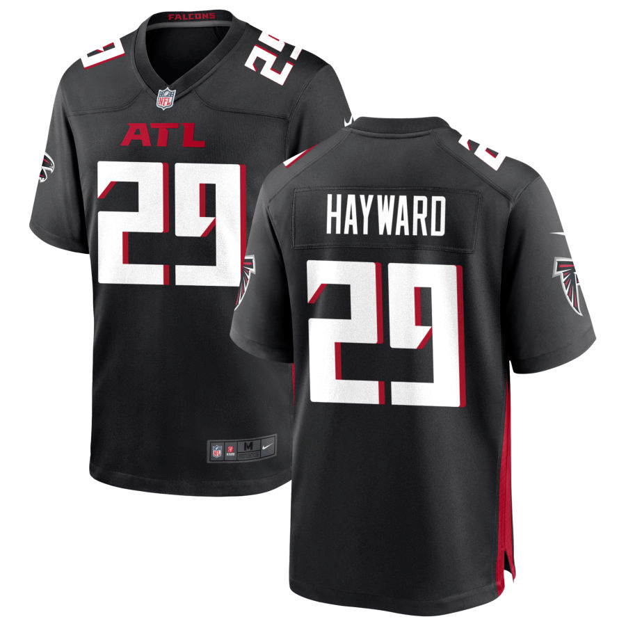 Casey Hayward Atlanta Falcons Black Game Jersey
