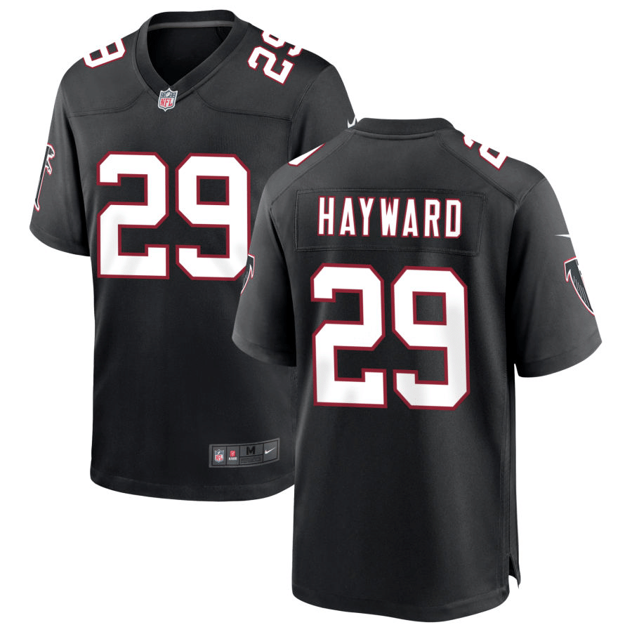 Casey Hayward Atlanta Falcons Throwback Black Game Jersey