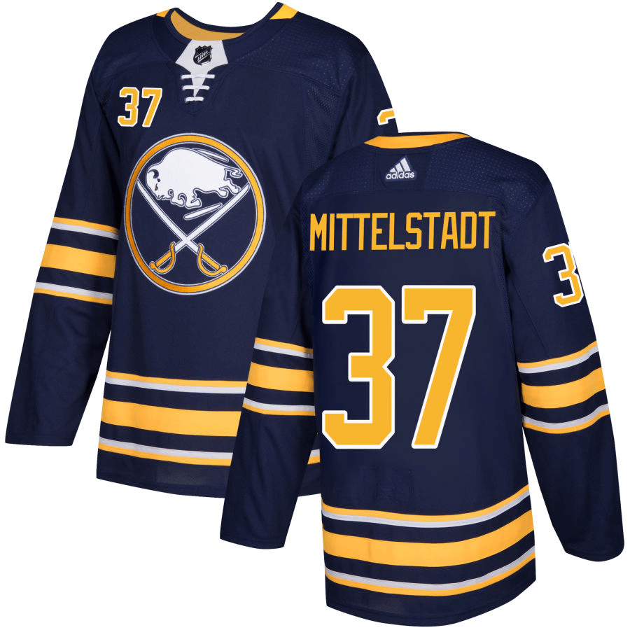 Casey Mittelstadt Buffalo Sabres Navy Player Swingman Jersey
