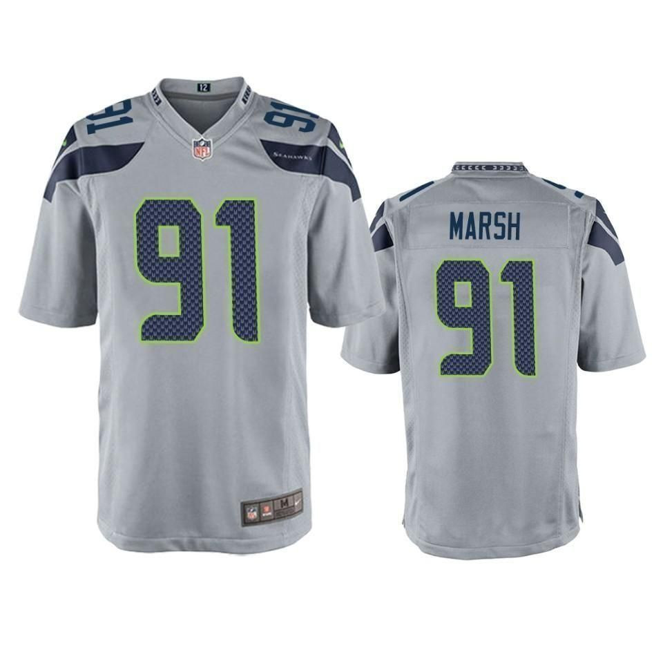 Cassius Marsh Seattle Seahawks Game Jersey