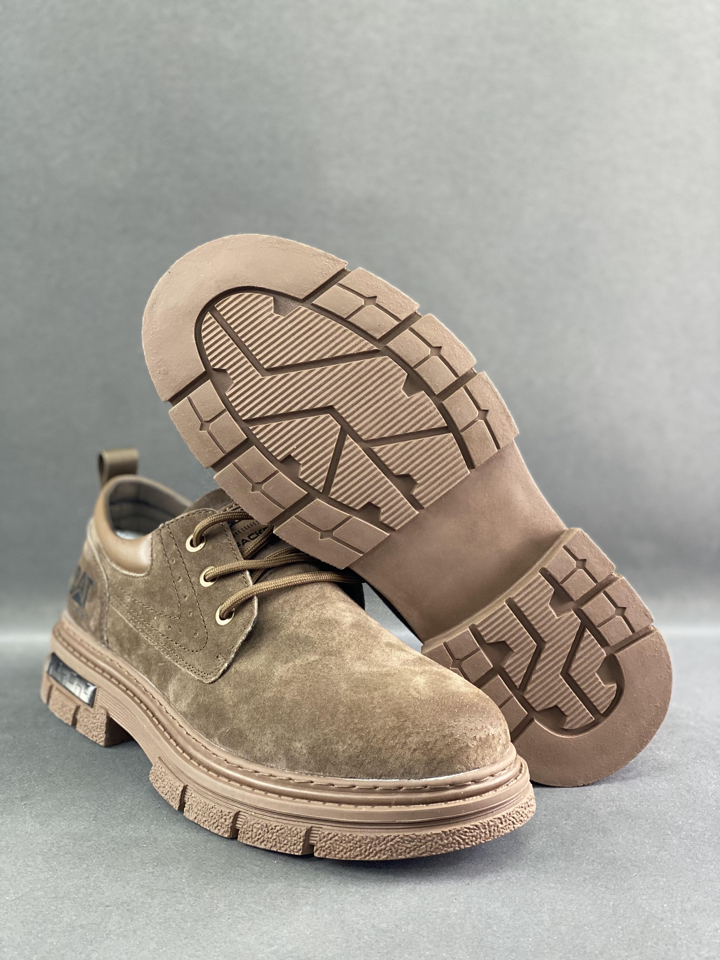 cat Pure Original Guangdong Dachang Zhongbang New Autumn and Winter Bulldozer Casual Fashion Men's Casual Leather Shoes Size Number: 39-449
