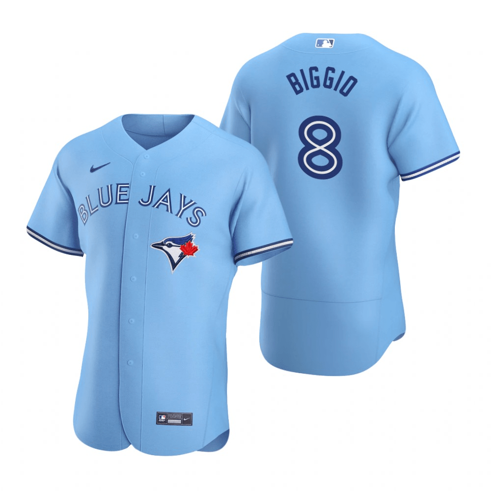 Cavan Biggio Toronto Blue Jays Alternate Blue Baseball Player Jersey