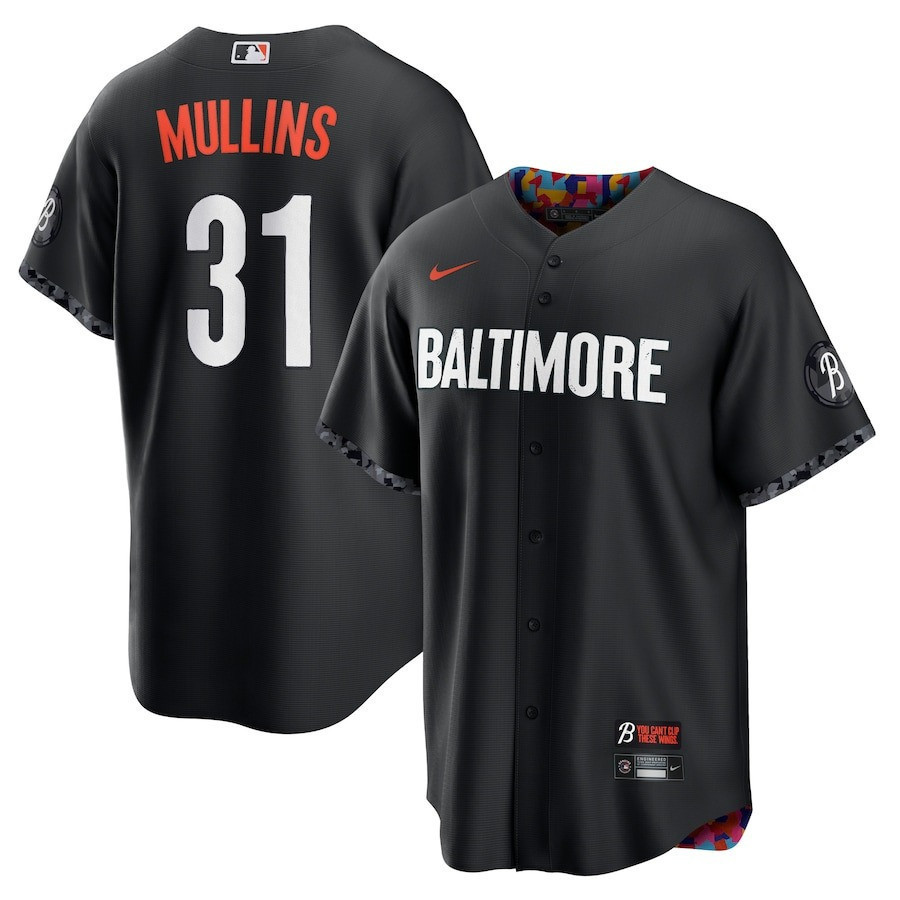 Cedric Mullins Baltimore Orioles 2023 City Connect Black Jersey