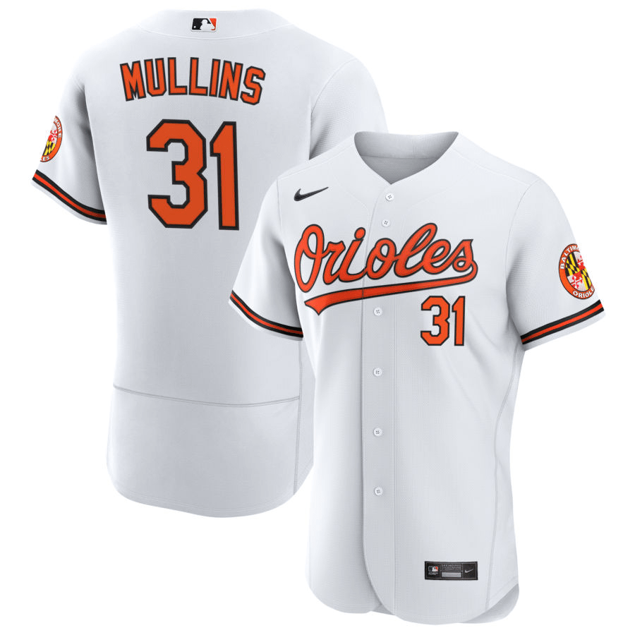 Cedric Mullins Baltimore Orioles Home White Baseball Player Jersey